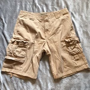 Lee Dungarees Khaki Cargo Shorts
